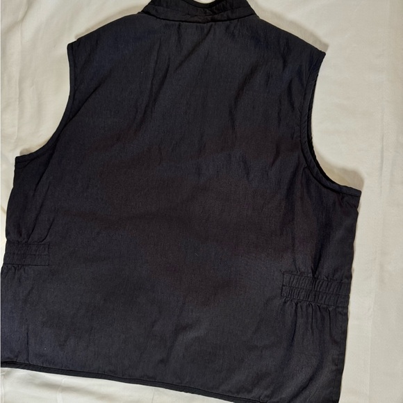 Hillard & Hanson Gray Quilted Vest with Stand-Up Collar - Picture 6 of 11